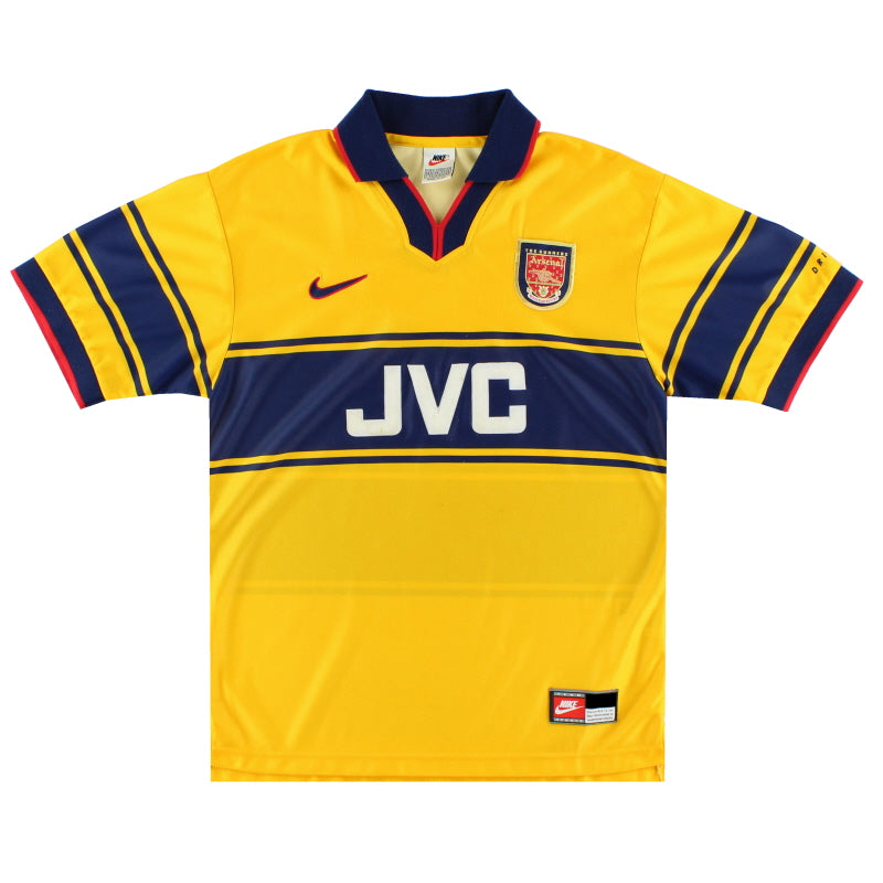 1997-99 Arsenal Nike Away Shirt Bergkamp #10 XXL | Vintage