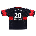 1997-99 Bayern Munich Home Shirt Rizzitelli #20 XL Football Shirt