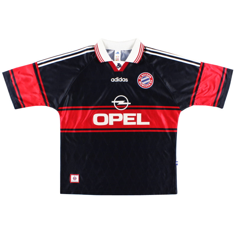 1997-99 Bayern Munich adidas Home Shirt M Football Shirt