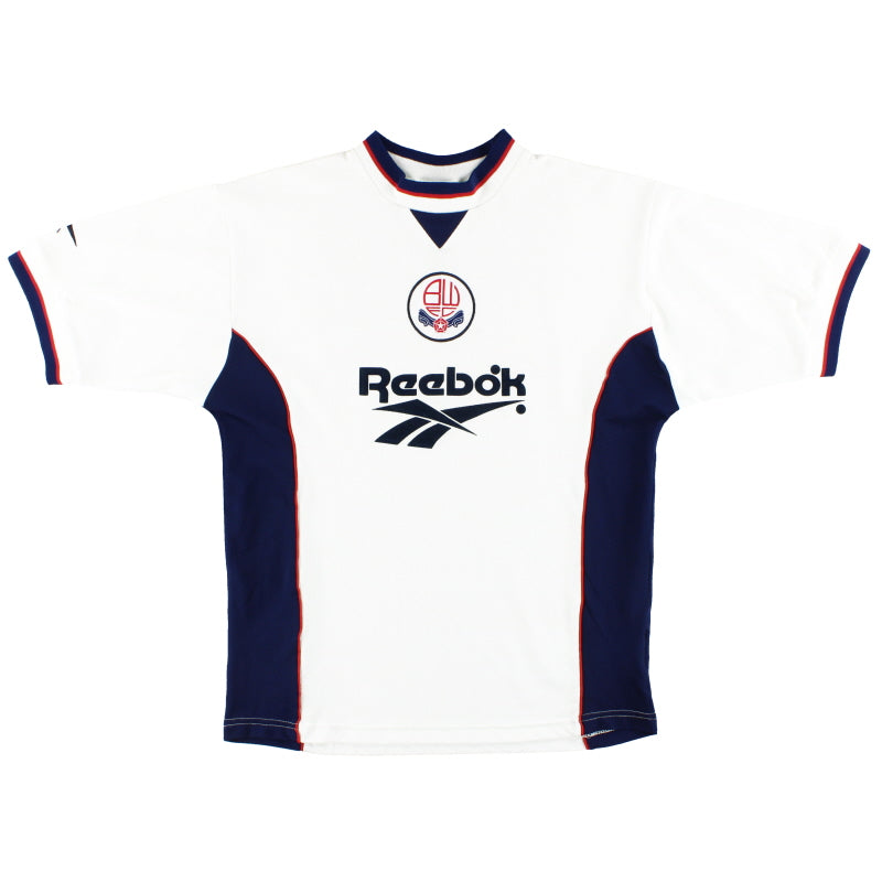 1997-99 Bolton Reebok Home Shirt L Football Shirt