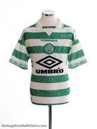 1997-99 Celtic 'Champions' Home Shirt M Football Shirt