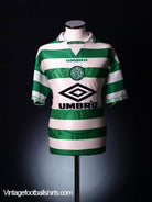 1997-99 Celtic Home Shirt M Football Shirt