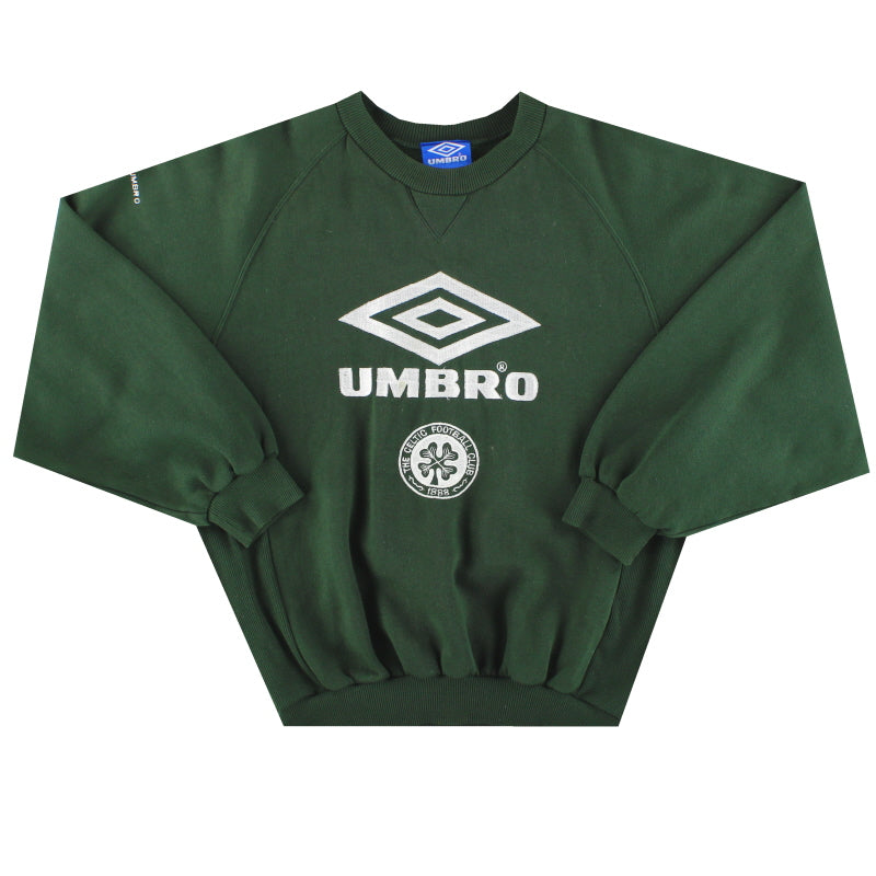 1997-99 Celtic Umbro Pro Training Sweatshirt M Sweatshirt