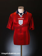 1997-99 England Away Shirt XL Football Shirt