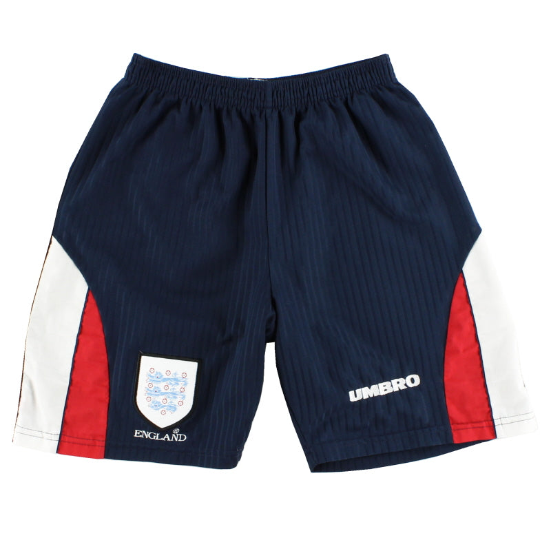 1997-99 England Umbro Home Shorts S Football Shorts