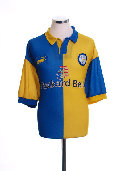 1997-99 Leeds Away Shirt S Football Shirt