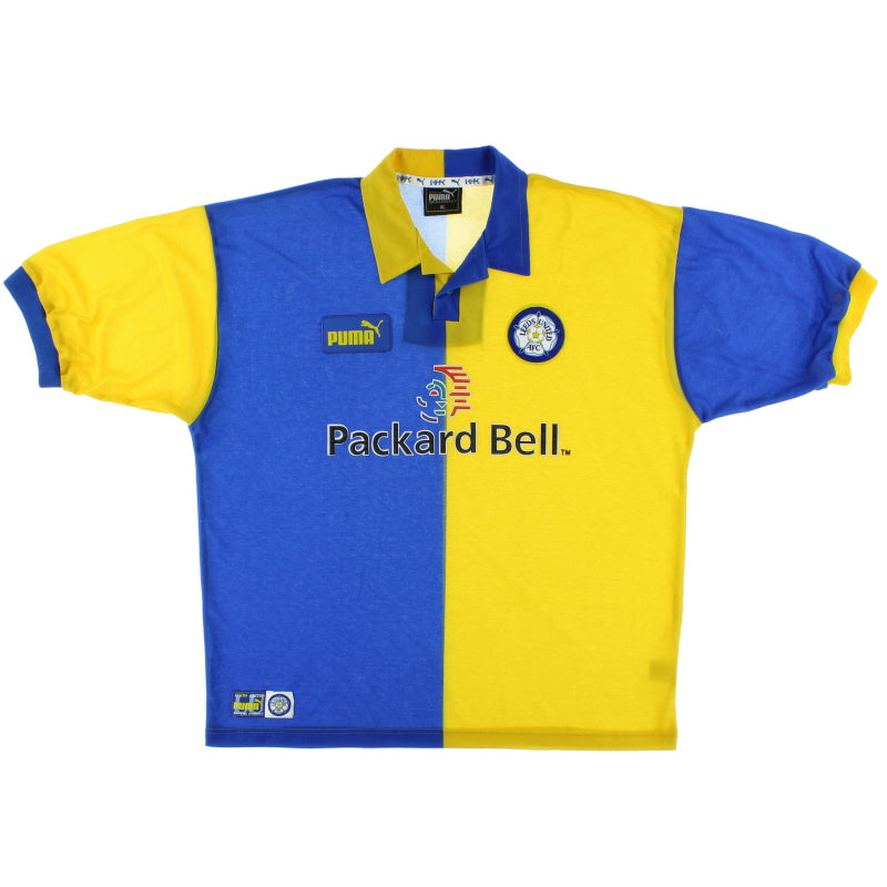 1997-99 Leeds Away Shirt XL Football Shirt