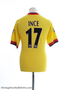 1997-99 Liverpool Away Shirt Ince #17 S Football Shirt