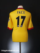 1997-99 Liverpool Away Shirt Ince #17 *Mint* L Football Shirt