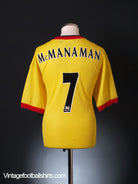 1997-99 Liverpool Away Shirt McManaman #7 *Mint* L Football Shirt