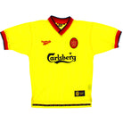 1997-99 Liverpool Away Shirt L Football Shirt