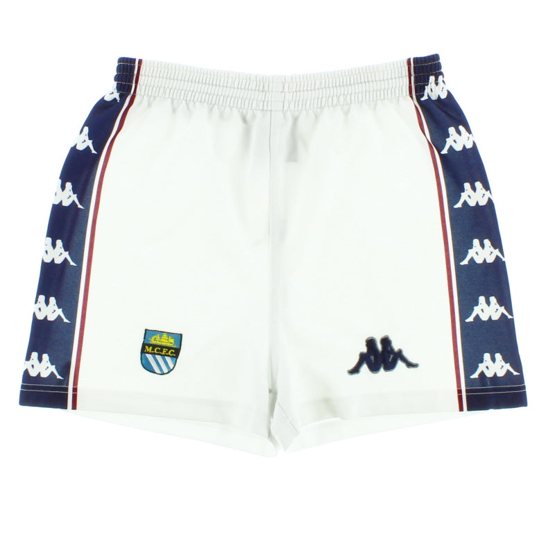 1997-99 Manchester City Home Shorts S Football Shorts