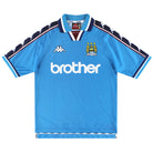 1997-99 Manchester City Kappa Home Shirt S Football Shirt