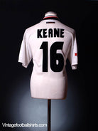 1997-99 Manchester United Away Shirt Keane #16 XL Football Shirt