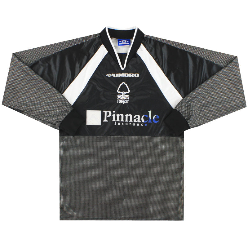 1997-99 Nottingham Forest Umbro Goalkeeper Shirt L | Vintage
