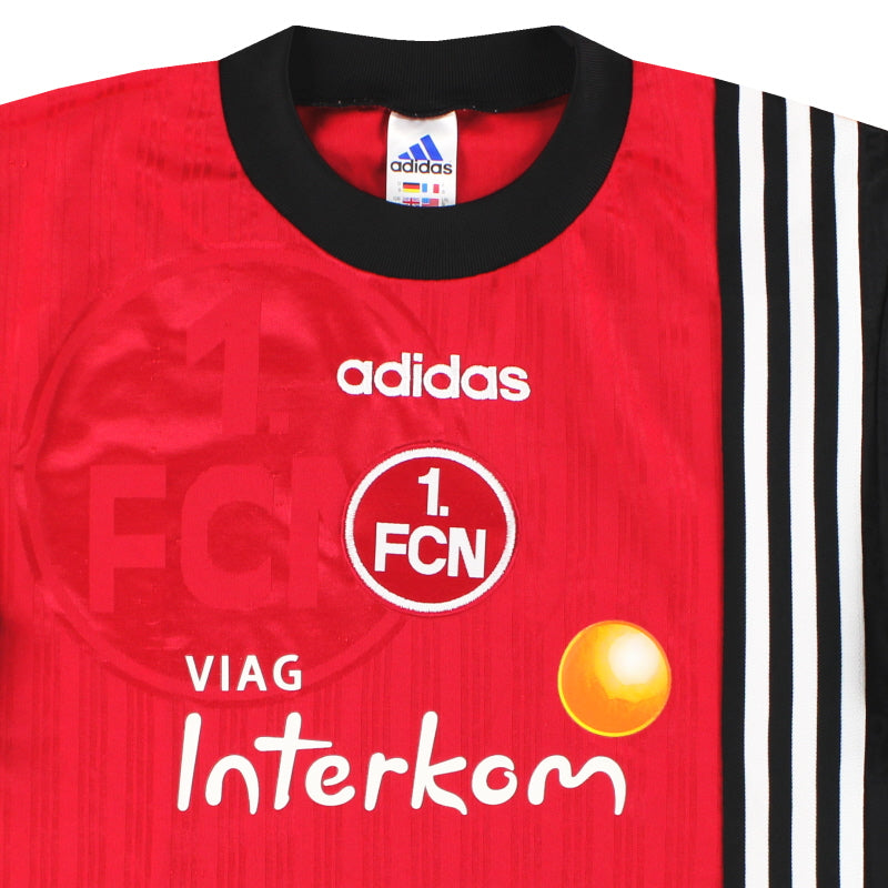 1997-99 Nurnberg adidas Home Shirt S | Vintage Football Shirts