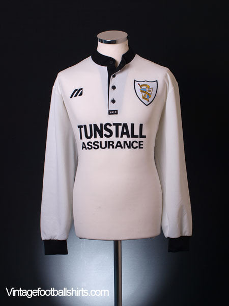 1997-99 Port Vale Home Shirt L/S XL Football Shirt