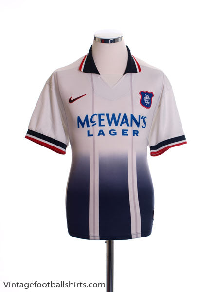 1997-99 Rangers Away Shirt XXL Football Shirt
