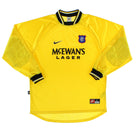 1997-99 Rangers Nike Goalkeeper Shirt L Football Shirt