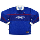 1997-99 Rangers Nike Home Shirt L/S XXL Football Shirt