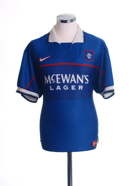 1997-99 Rangers Home Shirt S Football Shirt