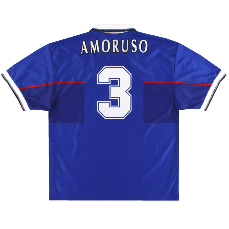 1997-99 Rangers Nike Home Shirt Amoruso #3 XL Football Shirt