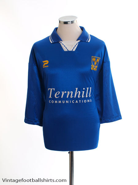 1997-99 Shrewsbury Home Shirt XL Football Shirt