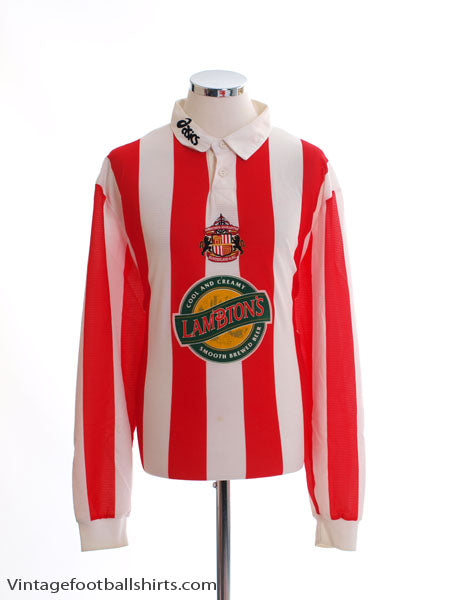 1997-99 Sunderland Home Shirt L/S XXL Football Shirt
