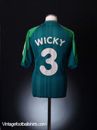 1997-99 Werder Bremen Home Shirt Wicky #3 M Football Shirt
