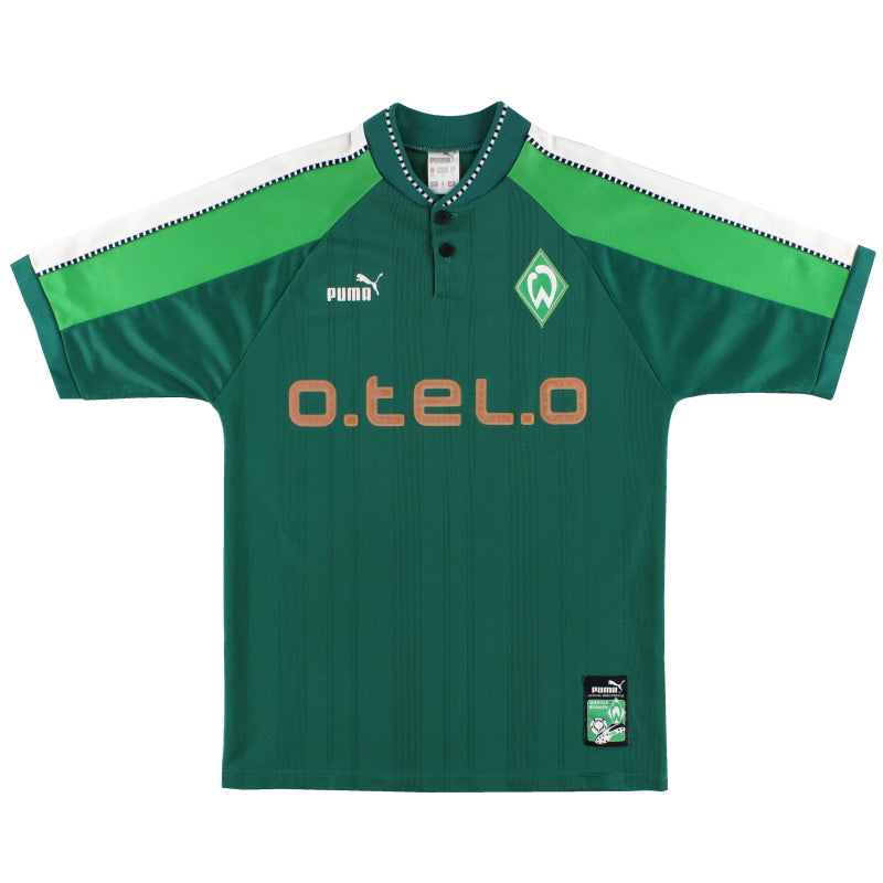 1997-99 Werder Bremen Home Shirt L Football Shirt
