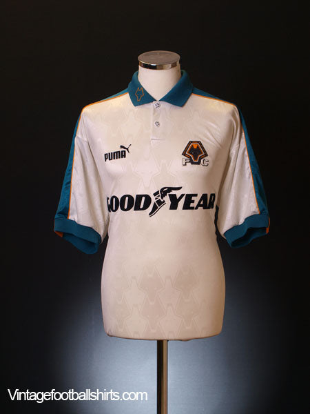 1997-99 Wolves Away Shirt XL Football Shirt