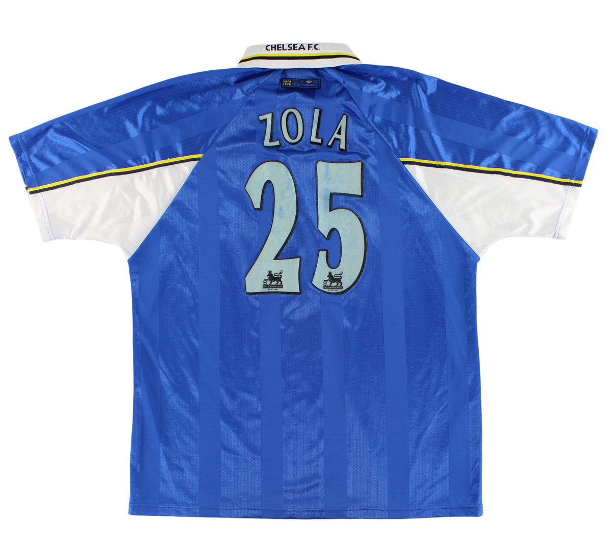 1997-99 Chelsea Umbro Home Shirt Zola #25 XL