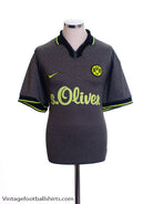 1997-98 Borussia Dortmund Away Shirt L Football Shirt