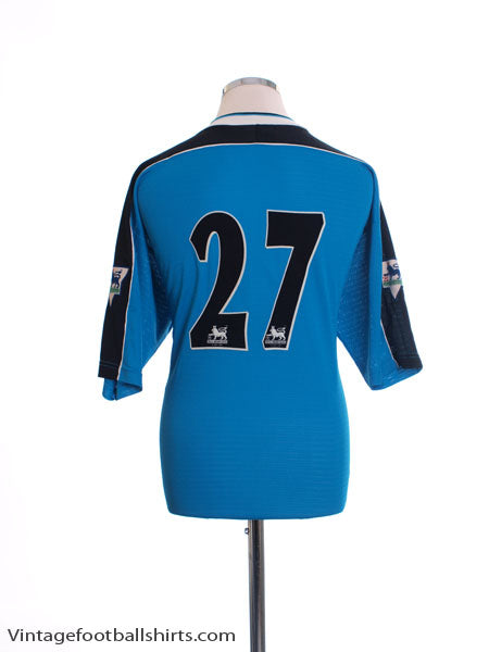 1998-00 Aston Villa Away Shirt #27 L Football Shirt