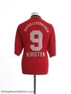 1998-00 Bayer Leverkusen Home Shirt Kirsten #9 M Football Shirt