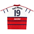 1998-00 Bayern Munich Away Shirt Jancker #19 XL Football Shirt