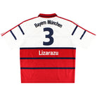 1998-00 Bayern Munich Away Shirt Lizarazu #3 XXL Football Shirt