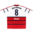 1998-00 Bayern Munich Away Shirt Strunz #8 XL Football Shirt