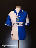 1998-00 Blackburn Home Shirt L Football Shirt