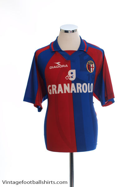 1998-00 Bologna Home Shirt XL Football Shirt