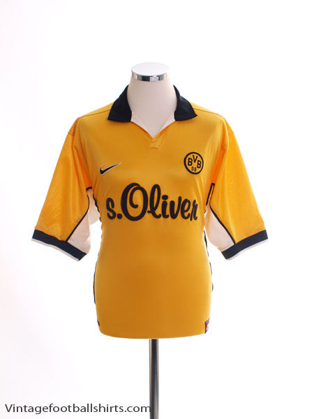 1998-00 Borussia Dortmund Home Shirt L Football Shirt