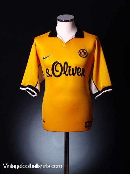 1998-00 Borussia Dortmund Home Shirt L Football Shirt