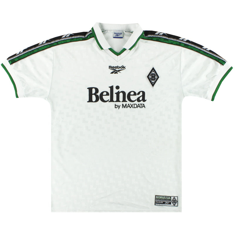 1998-00 Borussia Monchengladbach Reebok Home Shirt M Football Shirt