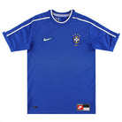 1998-00 Brazil Nike Away Shirt S Football Shirt
