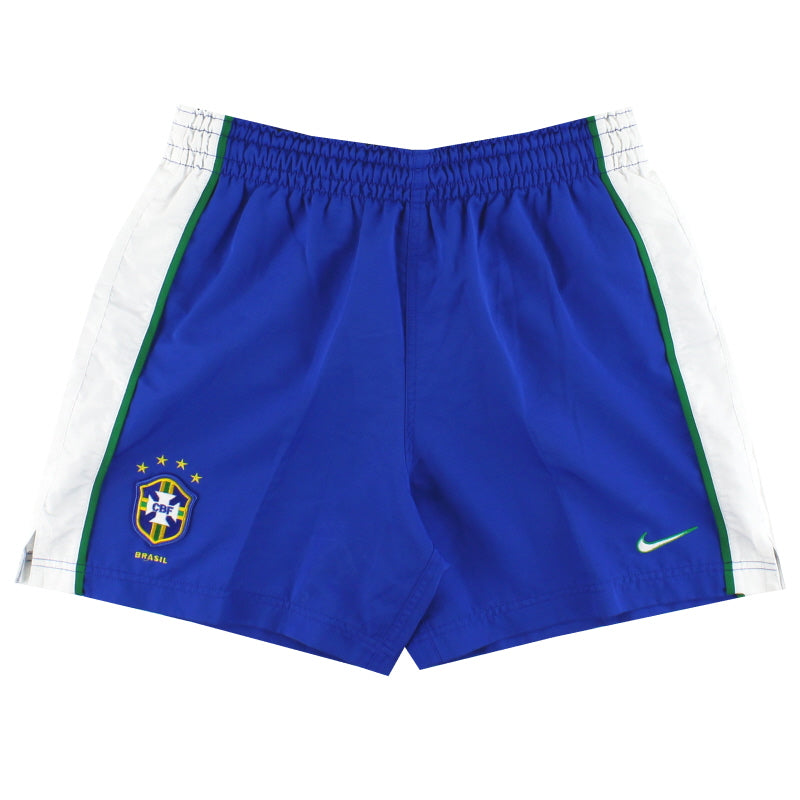 1998-00 Brazil Nike Home Shorts XL Football Shorts