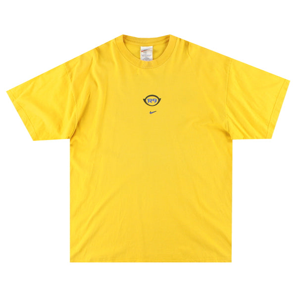 1998-00 Brazil Nike R9 Ronaldo Graphic Tee L | Vintage Football Shirts