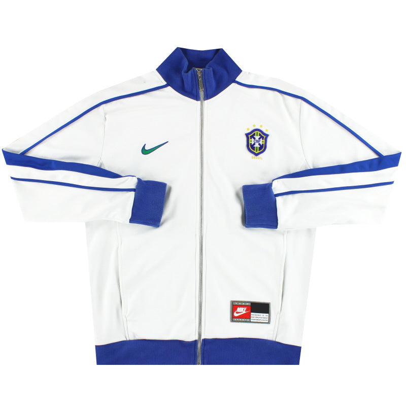 1998-00 Brazil Nike Track Jacket L Jacket