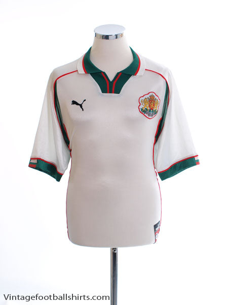 Maillot Bulgarie Porté Match - UEFA - Taille M - Jersey Extérieur Vintage