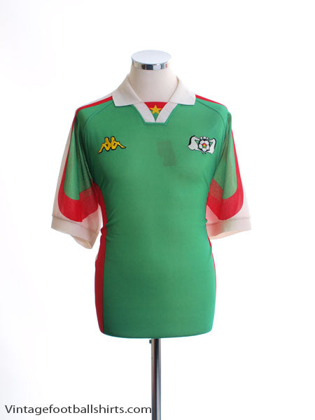 1998-00 Burkina Faso Home Shirt L Football Shirt