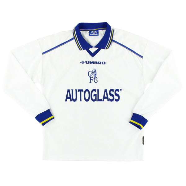1998-00 Chelsea Umbro Away Shirt #18 L/S XL | Vintage Football Shirts